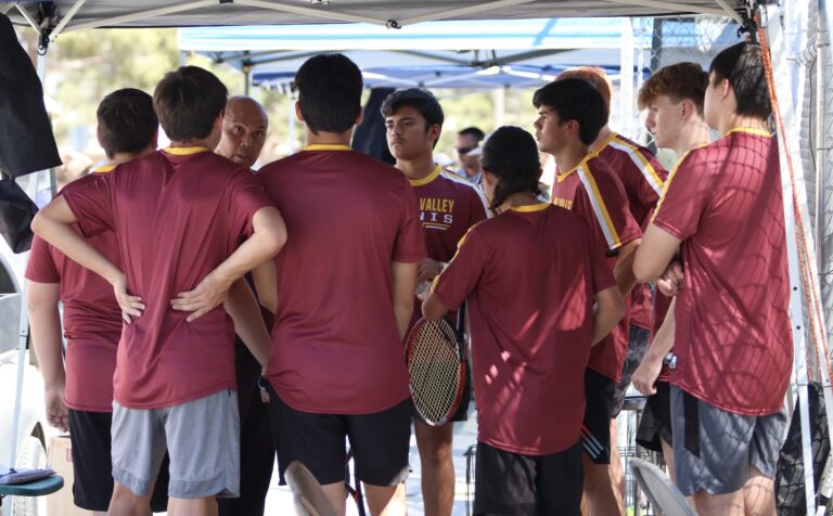 PVHS Boys’ Tennis Faces Tough Battle Against Unbeaten Boulder City