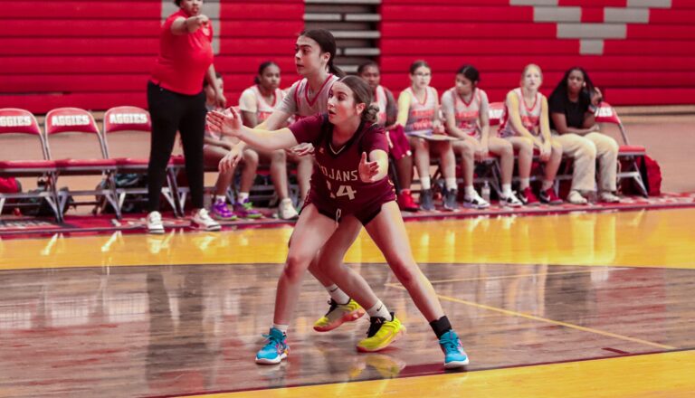 Trojans JV Girls’ Basketball Opens Season with Determination Against Arbor View