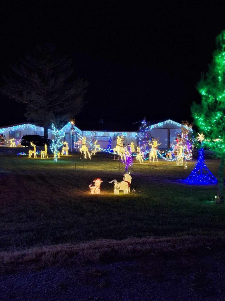 Gilger Family Spreads Holiday Cheer with Thousands of Festive Lights