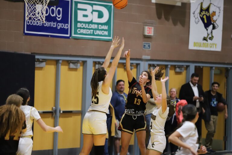 PVHS Varsity Girls’ Basketball Falls to Boulder City Eagles