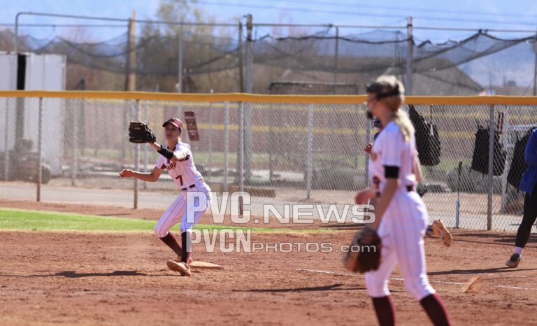 Trojans Softball Battles in High-Scoring Thriller Against Needles Mustangs